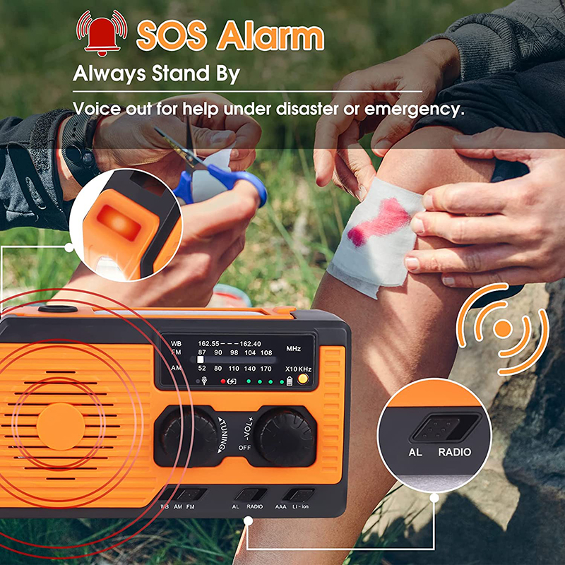 Vevradio Briv FM/AM Med Powerbank