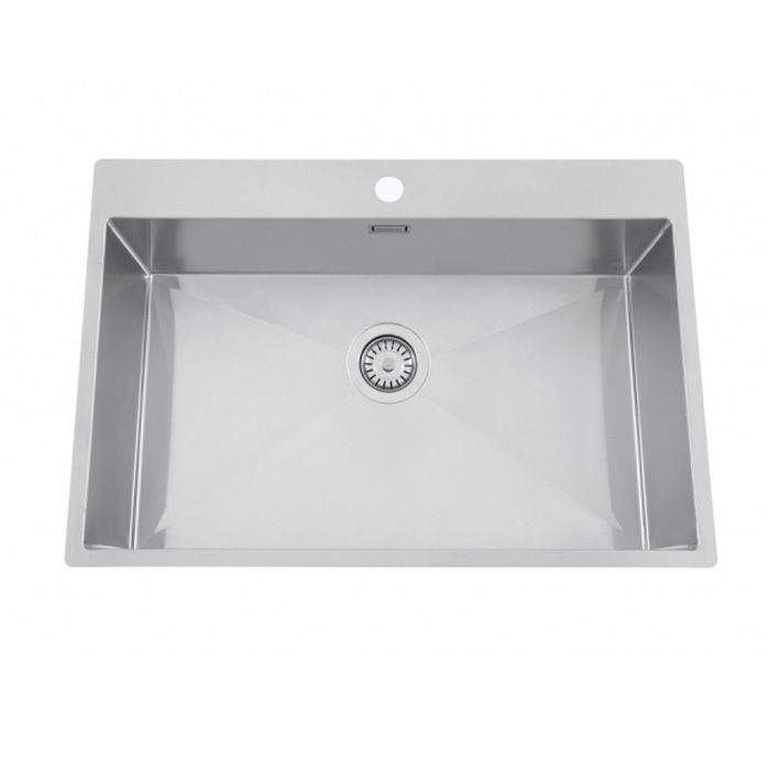 Diskho Nordic Tech Radius 700 B X Rostfri Enkel med Korgventil & Vattenlås