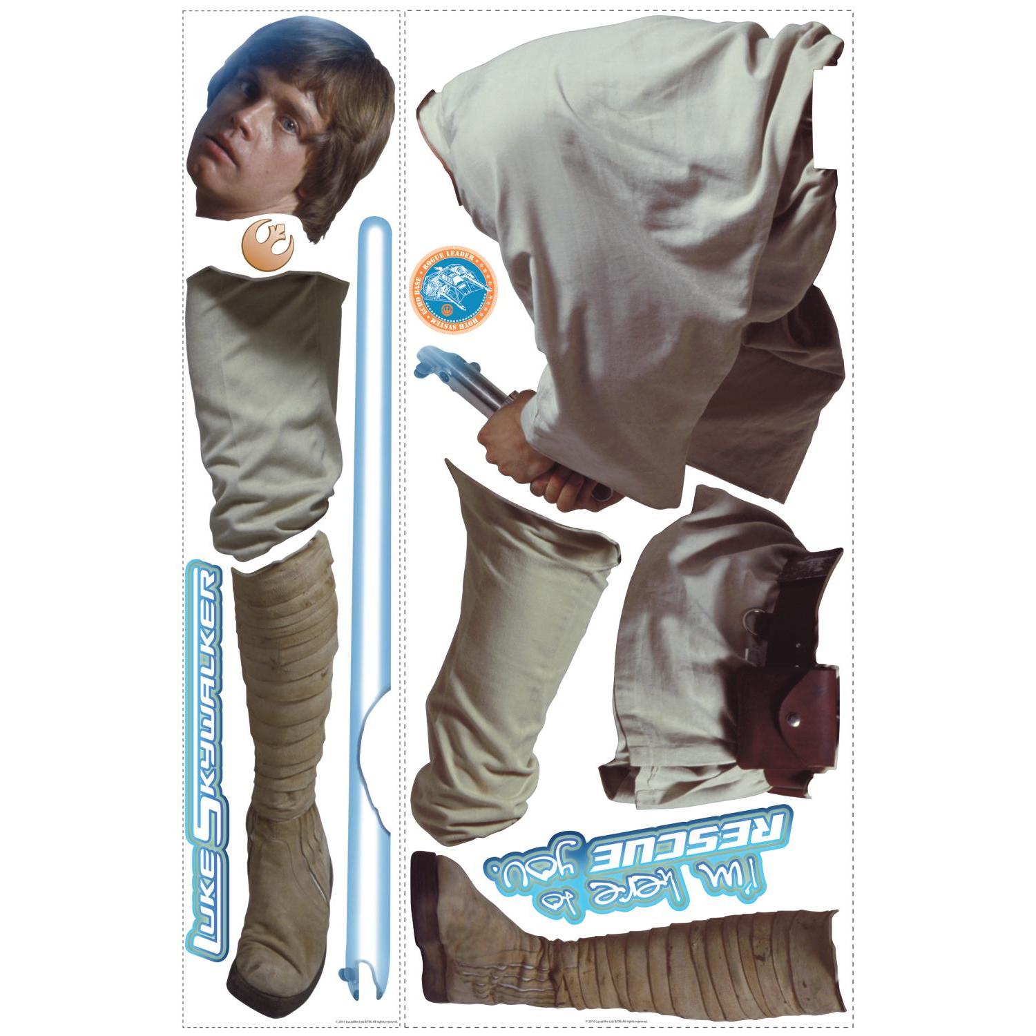 Väggdekor RoomMates Kids Star Wars Classic Skywalker