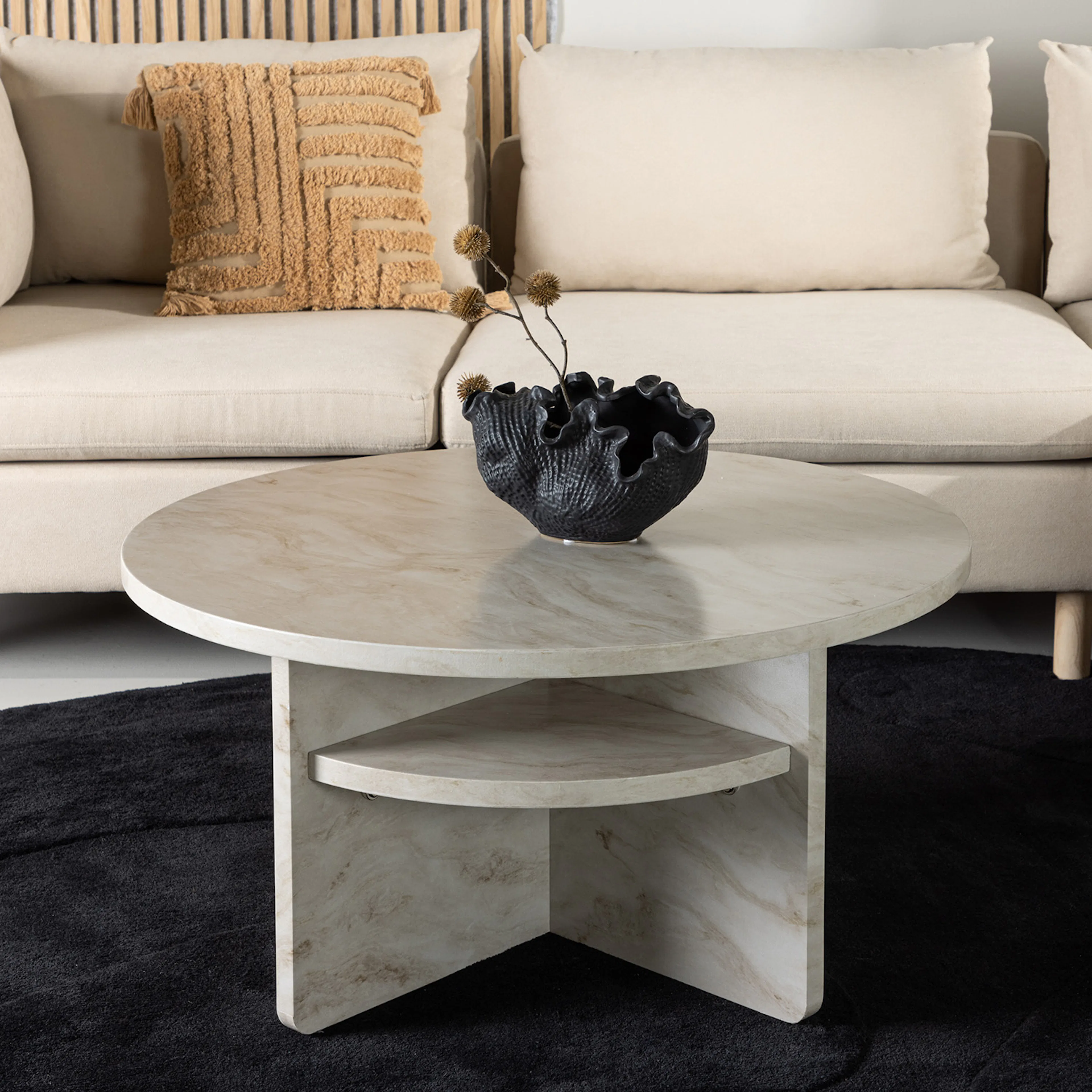 Soffbord Venture Home Ålesund Rund