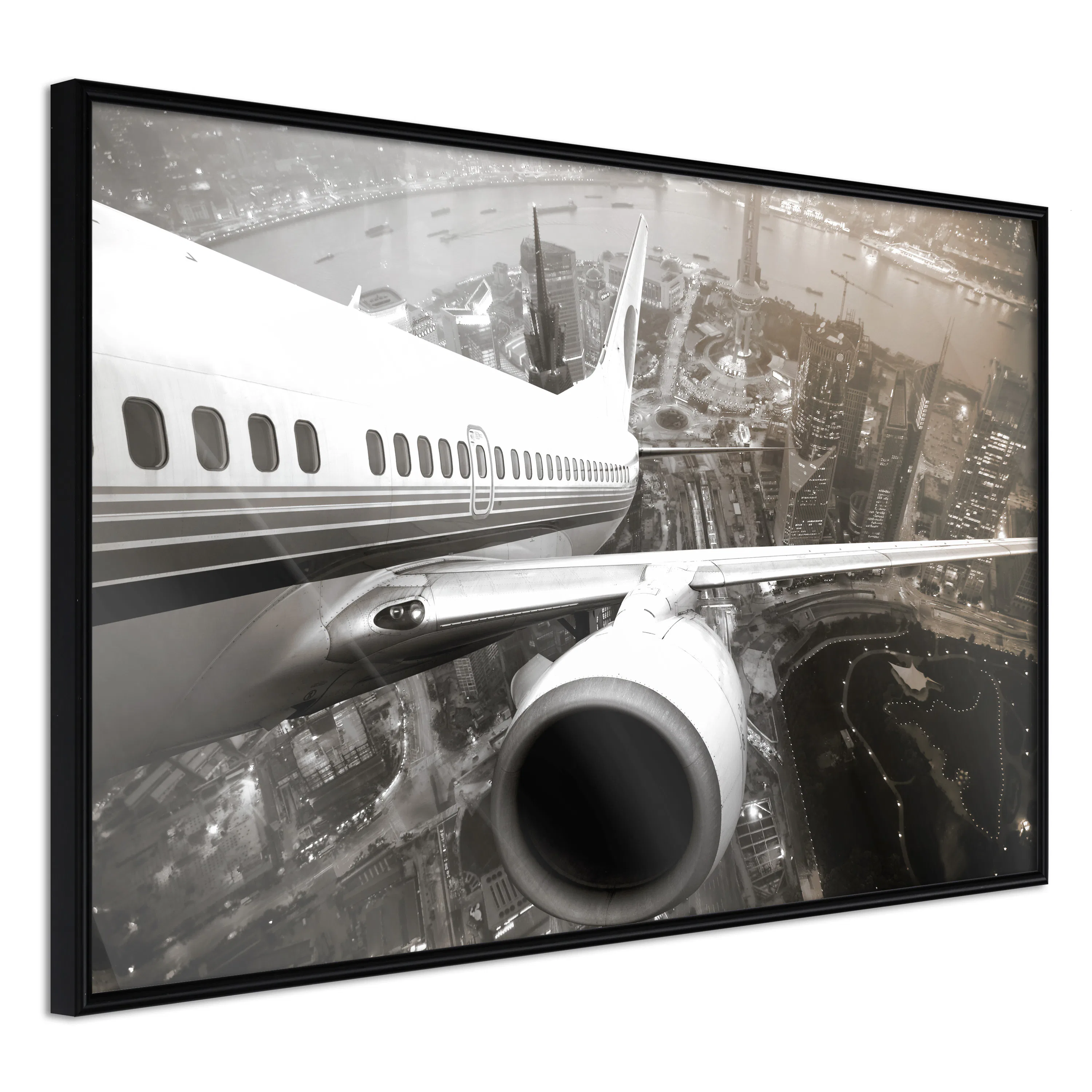 Poster Artgeist Affisch Airplane Take Off