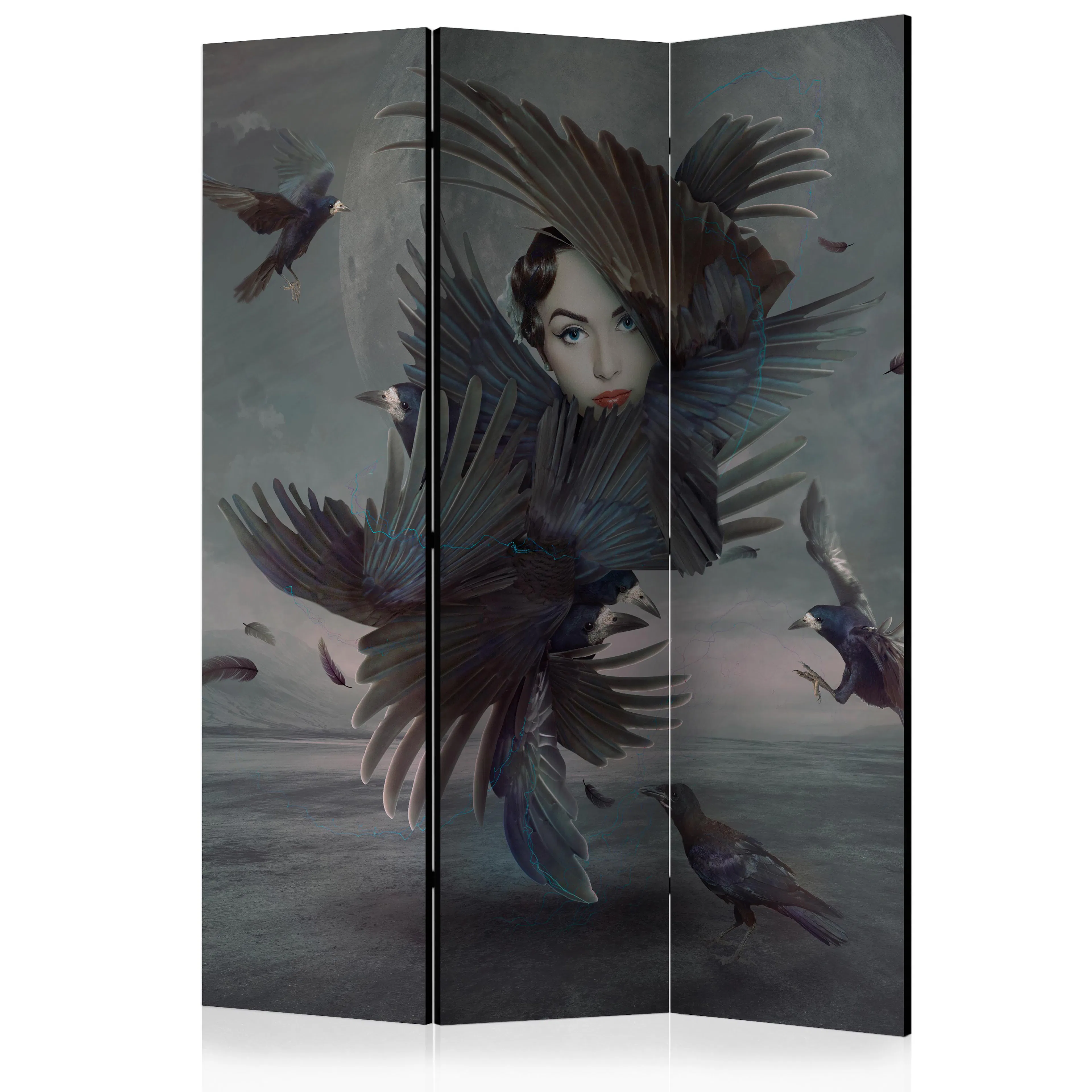Rumsavdelare Arkiio Covered In Feathers 135x172 cm