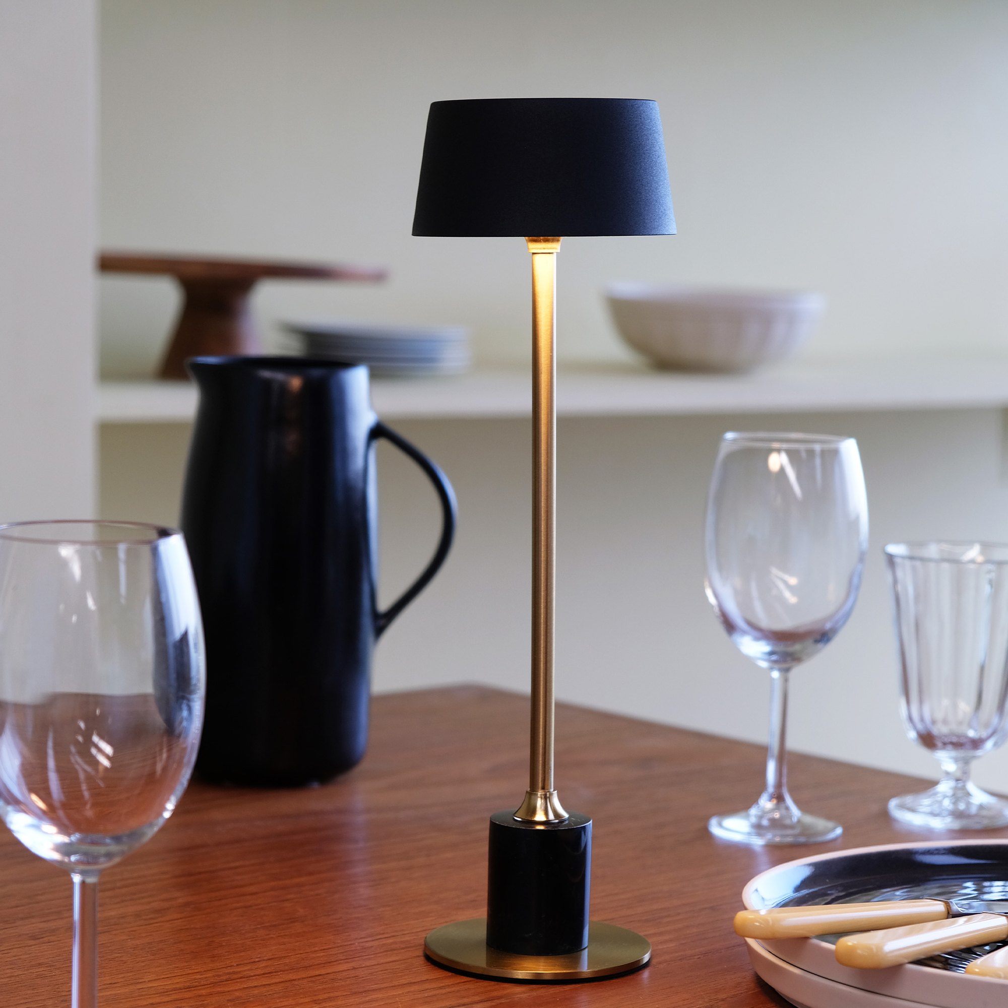Portabel Bordslampa Dyberg Larsen Yoyo Uppladdningsbar