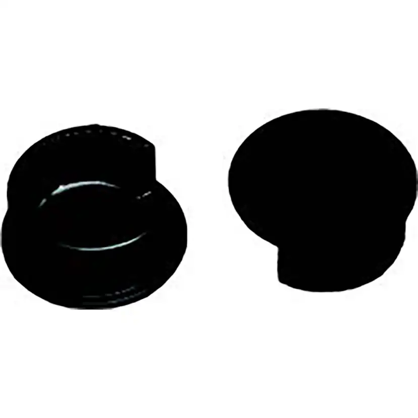 Ändplugg Dolle Clean Black