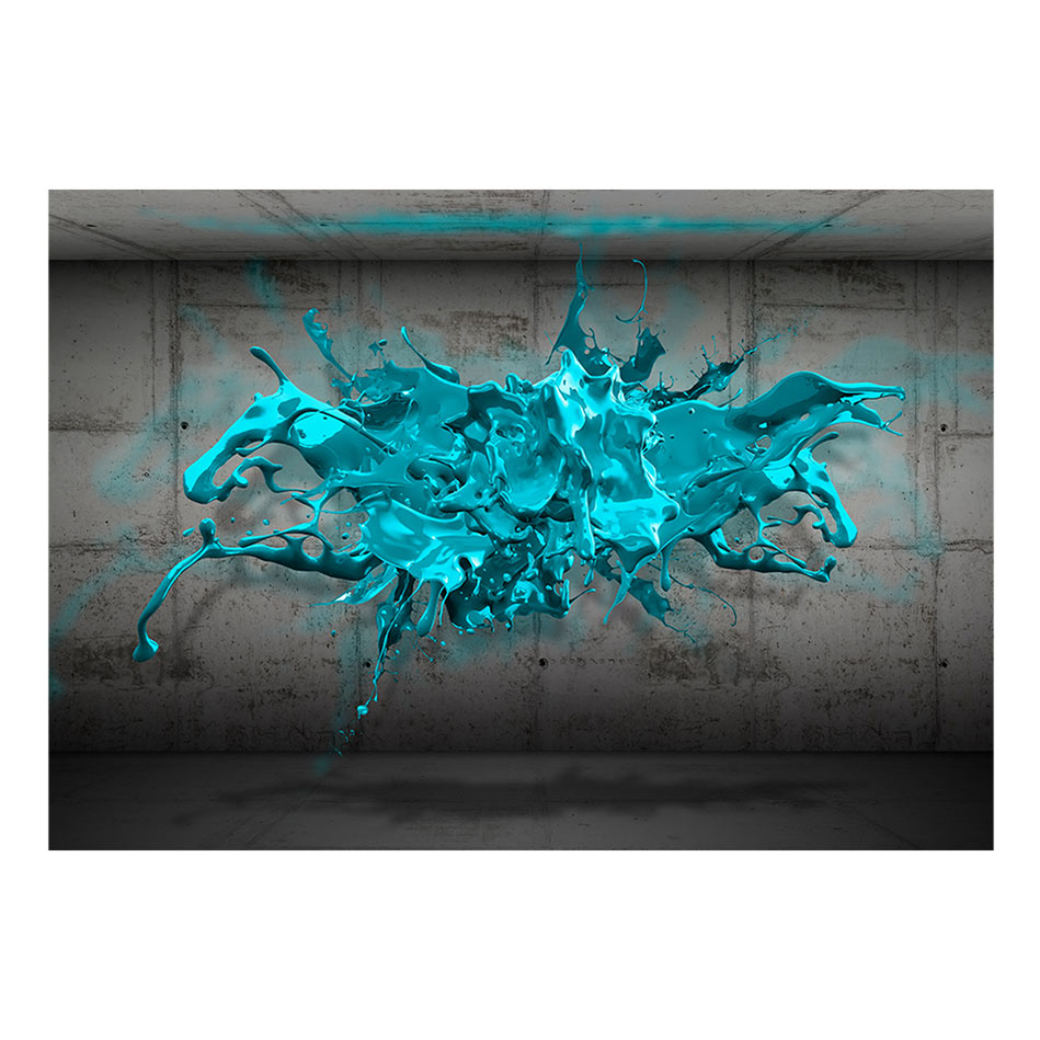 Fototapet Arkiio Blue Ink Blot