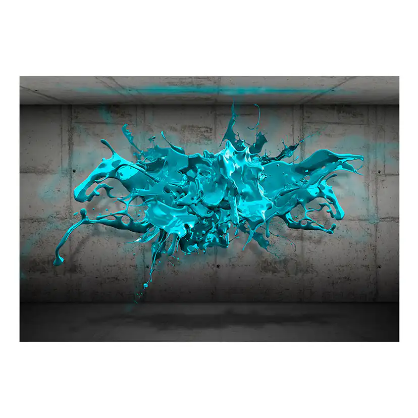 Fototapet Arkiio Blue Ink Blot