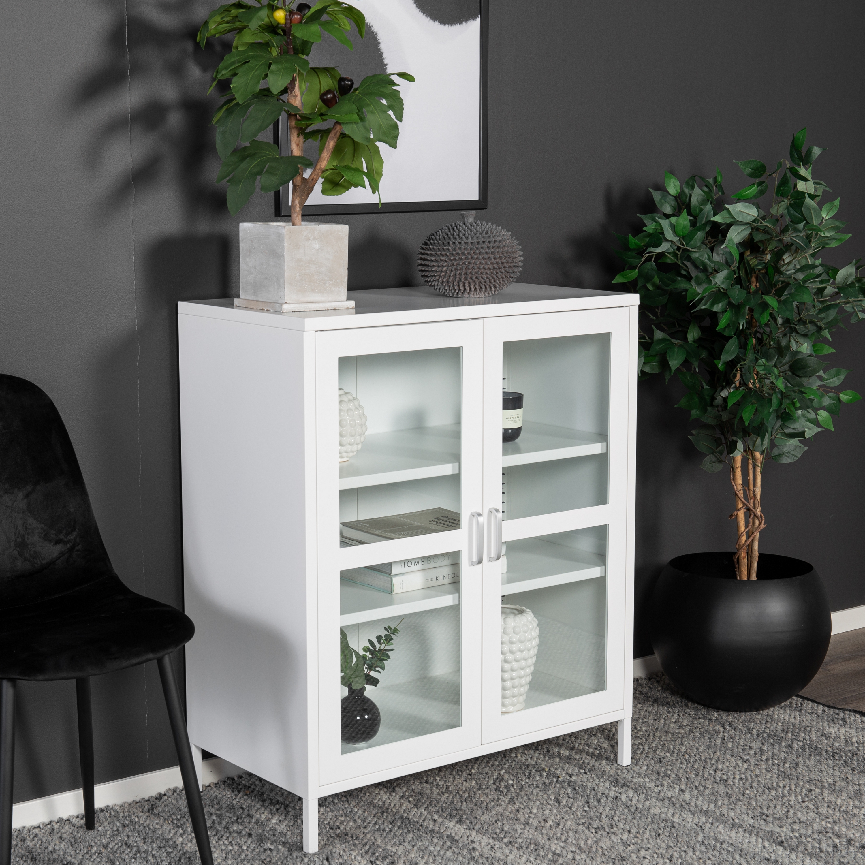 Acero B80 - Low Cabinet - White Vit