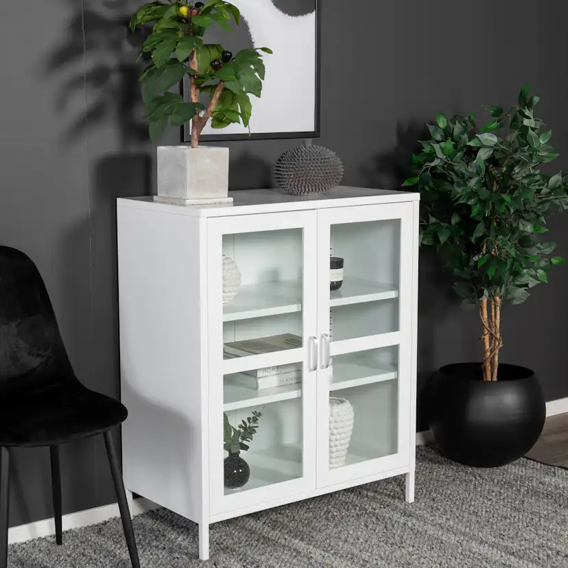 Acero B80 - Low Cabinet - White Vit
