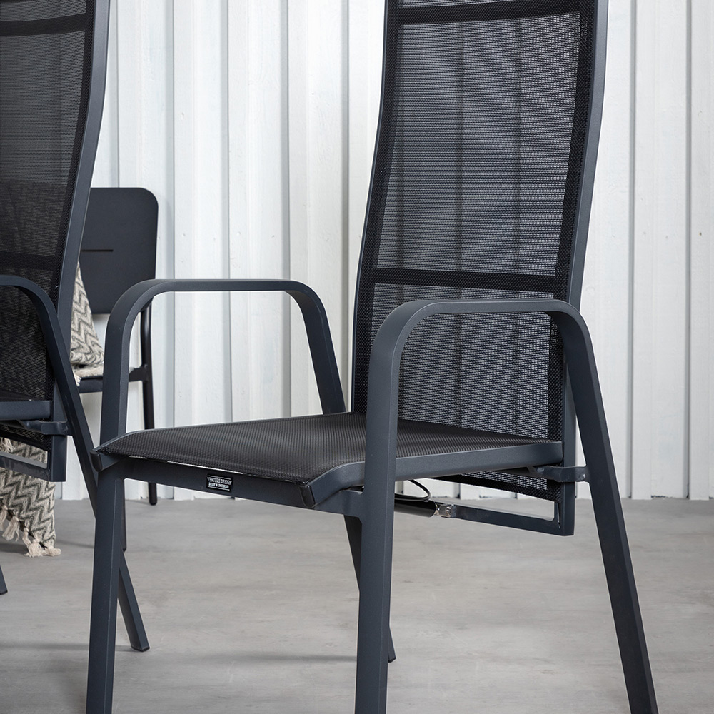 Matgrupp Venture Home Zurc med 6 Curz Matstolar
