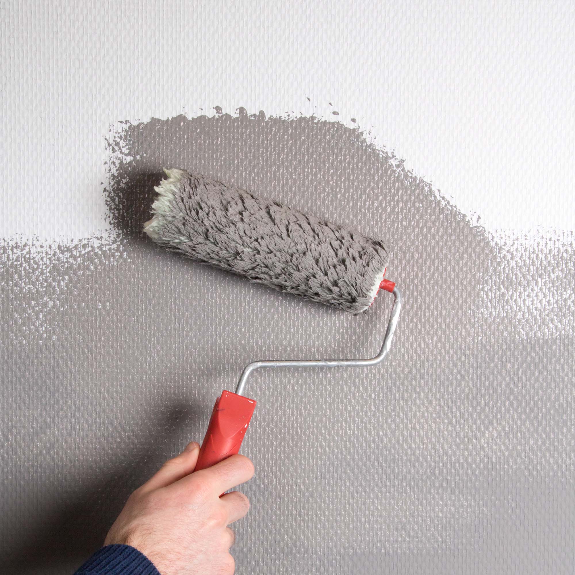 Tapet Fresco Förgrundad Glasfiberväv Ruter Vit 160g/m2