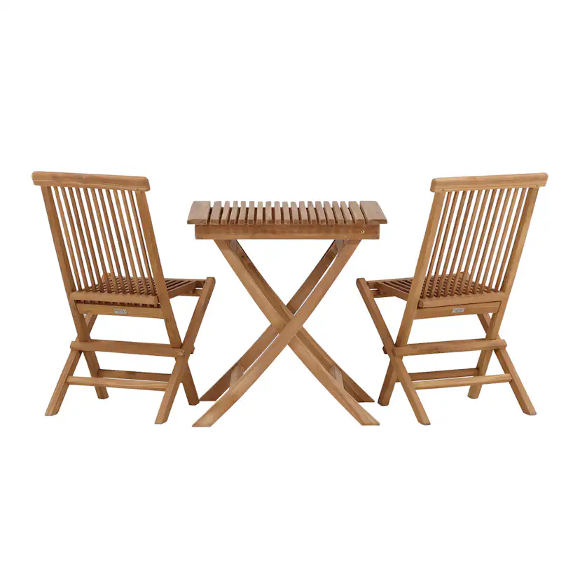 Cafégrupp Venture Home Ghana 70x70 med 2 Kenya Fällbara Stolar
