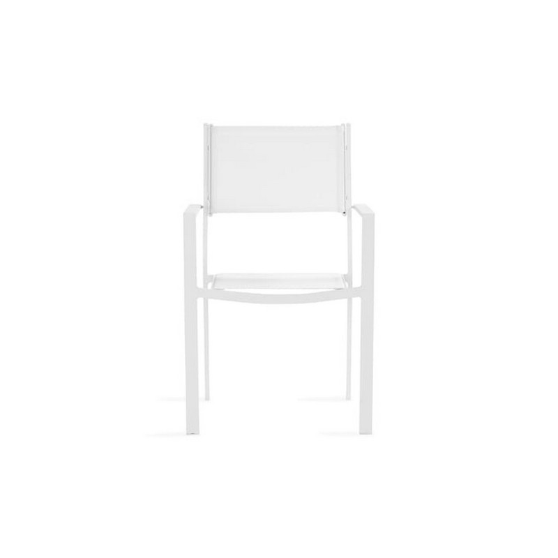 Stapelstol Comfort Garden Tunis Vit