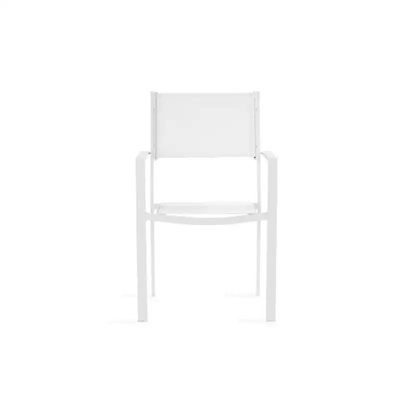 Stapelstol Comfort Garden Tunis Vit