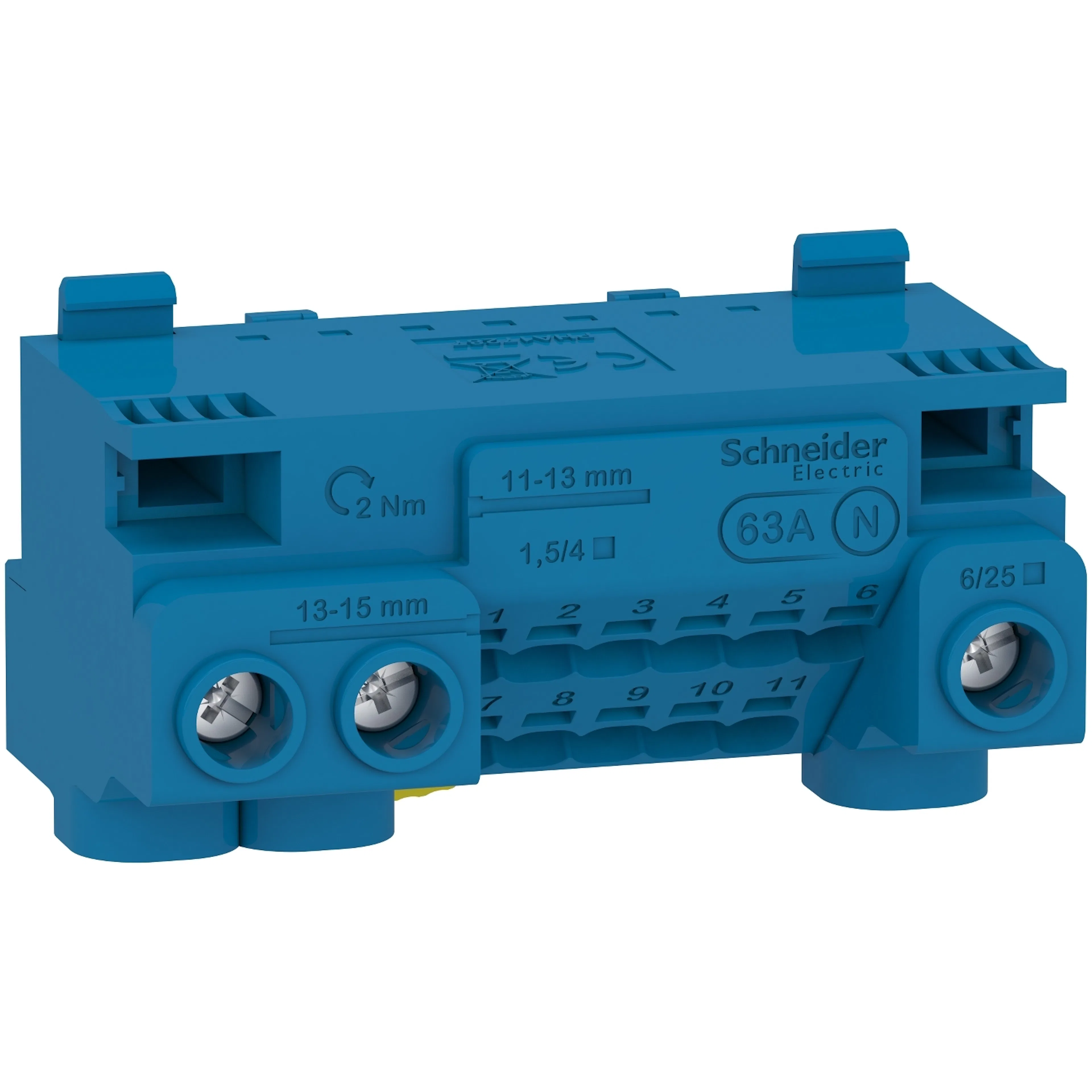 Nollplint Schneider Electric Linergy med 14 Anslutningar