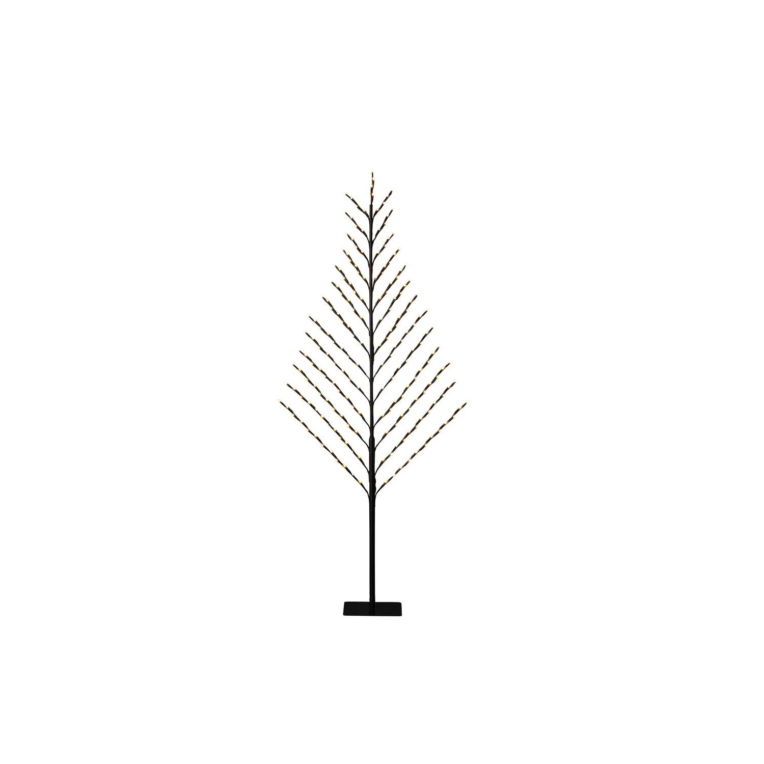 Utomhusdekoration Gnosjö Konstsmide 2-D Svart Träd 150 cm LED