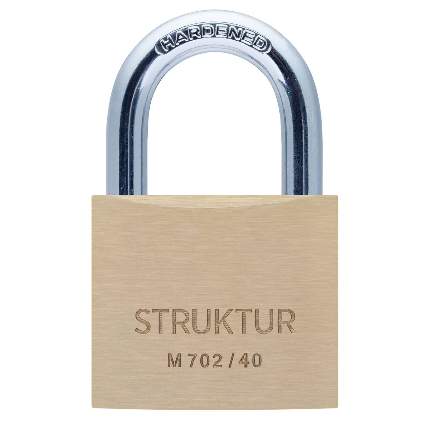 Hänglås Millers Mässing M 702/40