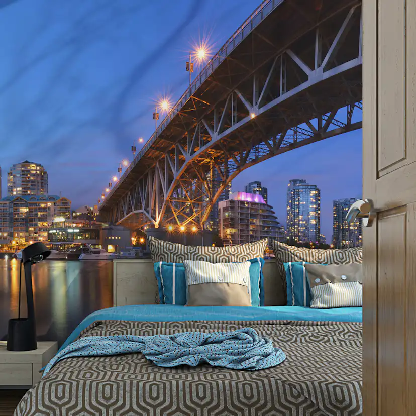Fototapet Arkiio Granville Bridge Vancouver Canada