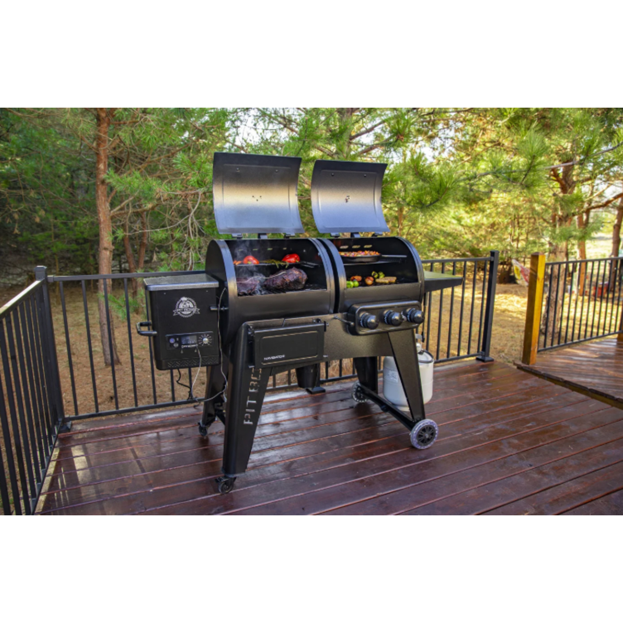 Kombigrill Pit Boss Gas/Pellets Combo Navigator 1230