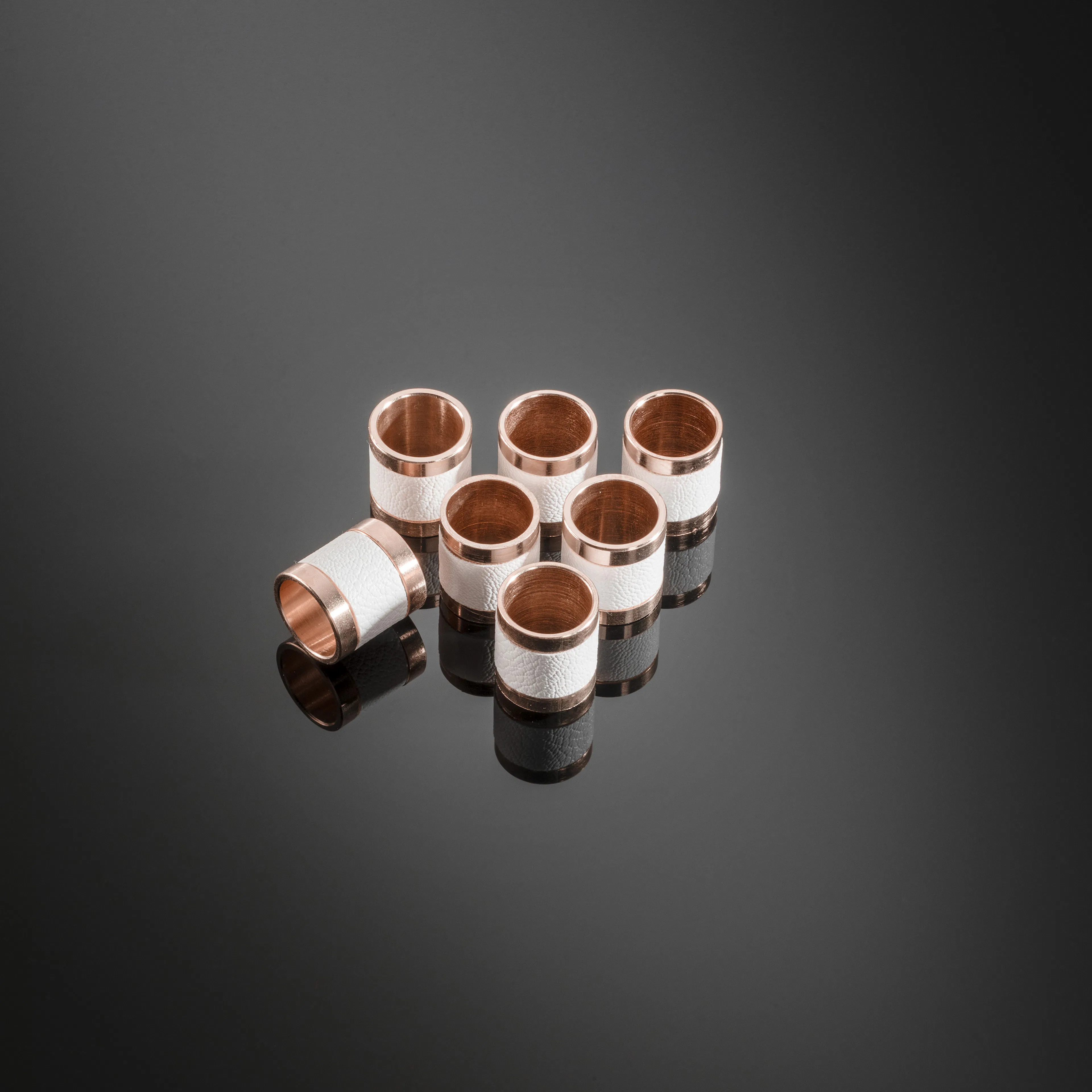 Dekorationshylsor Gnosjö Konstsmide Läder 7 st