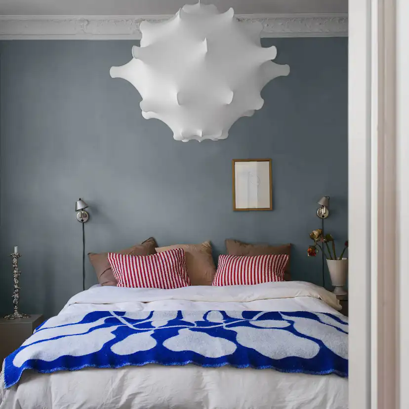 Tapet Boråstapeter Luna Blue 7561