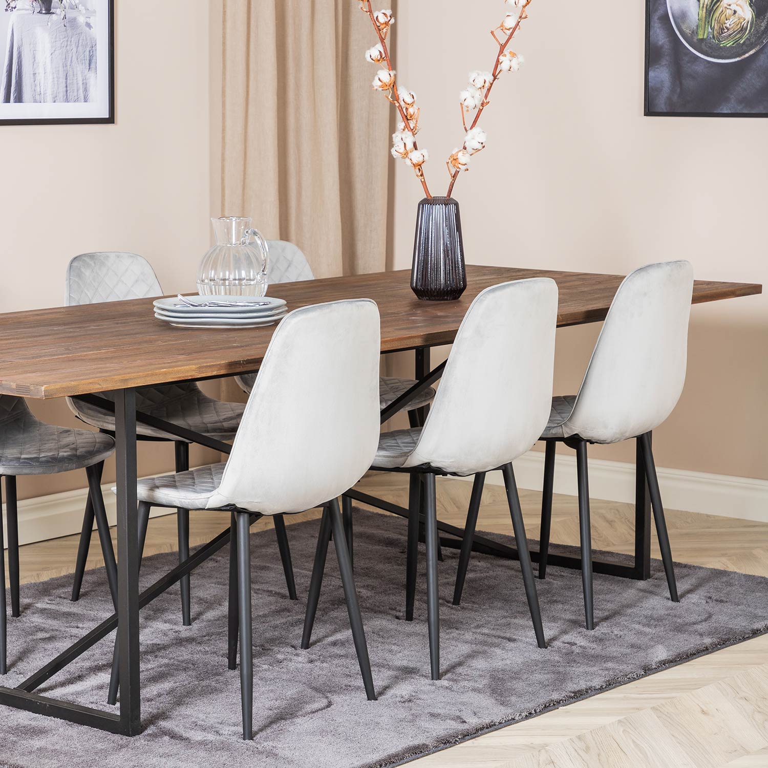 Matgrupp Venture Home Peo med 6 Phoi Stolar