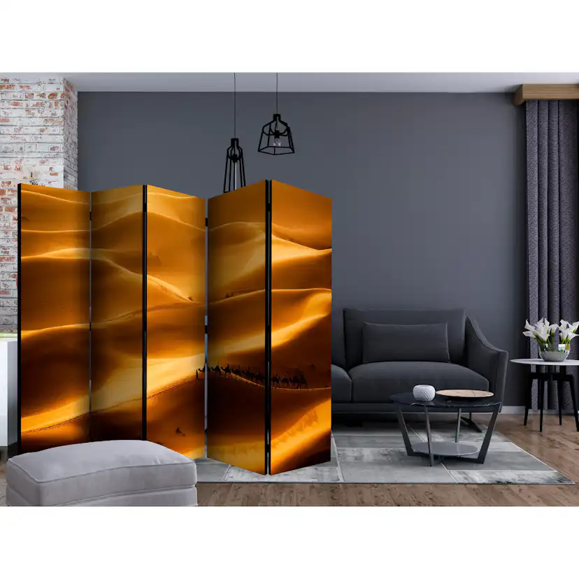 Rumsavdelare Arkiio Caravan of Camels II Brun 225x172 cm