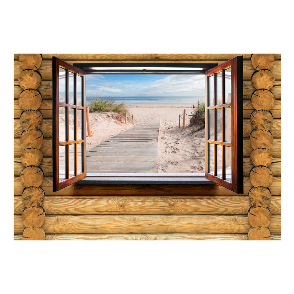 Fototapet Arkiio Beach Outside The Window