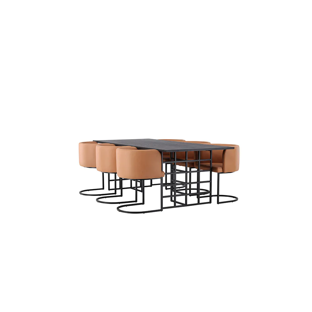 Brun/Svart