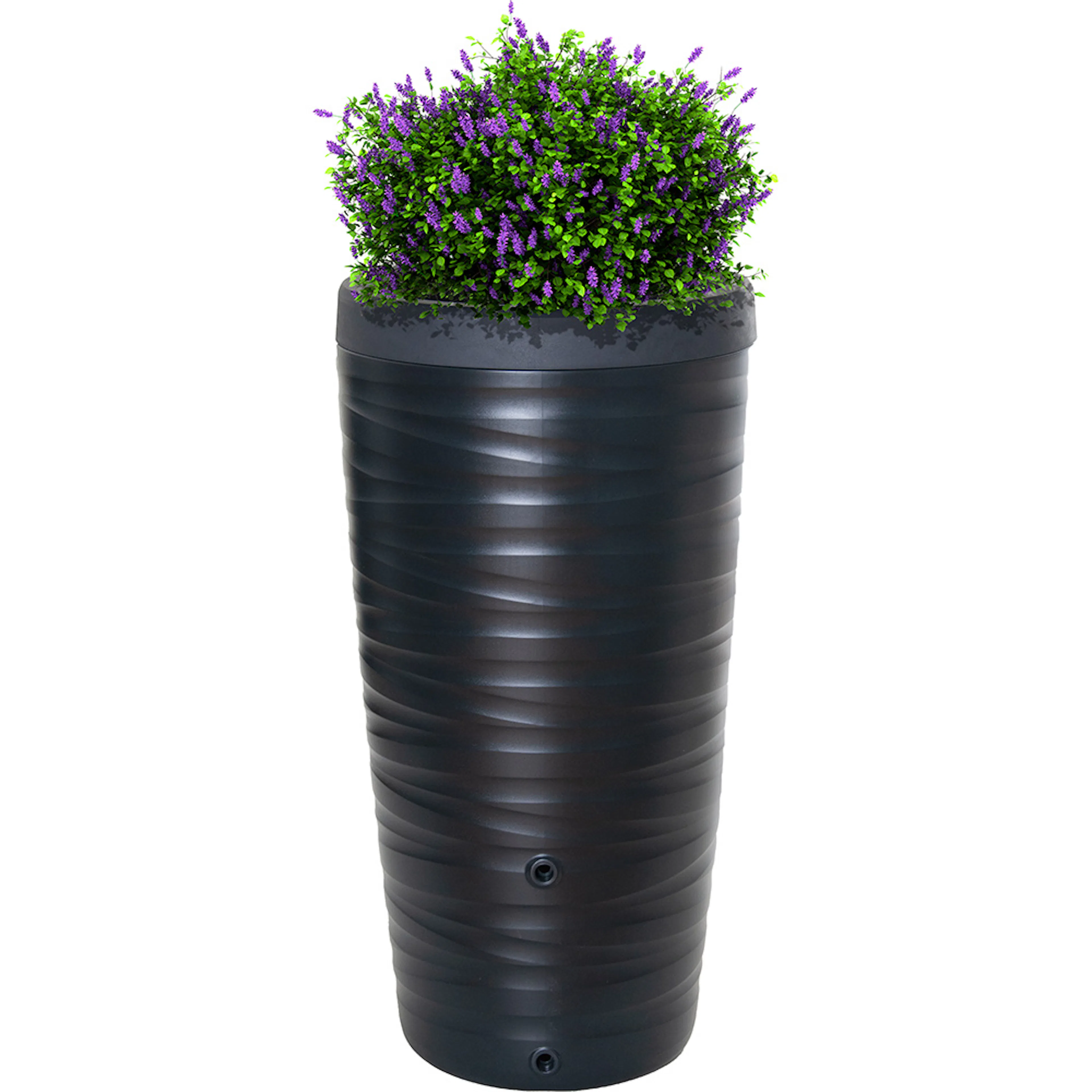 Regntunna Greenline med Lock 240L Antracit