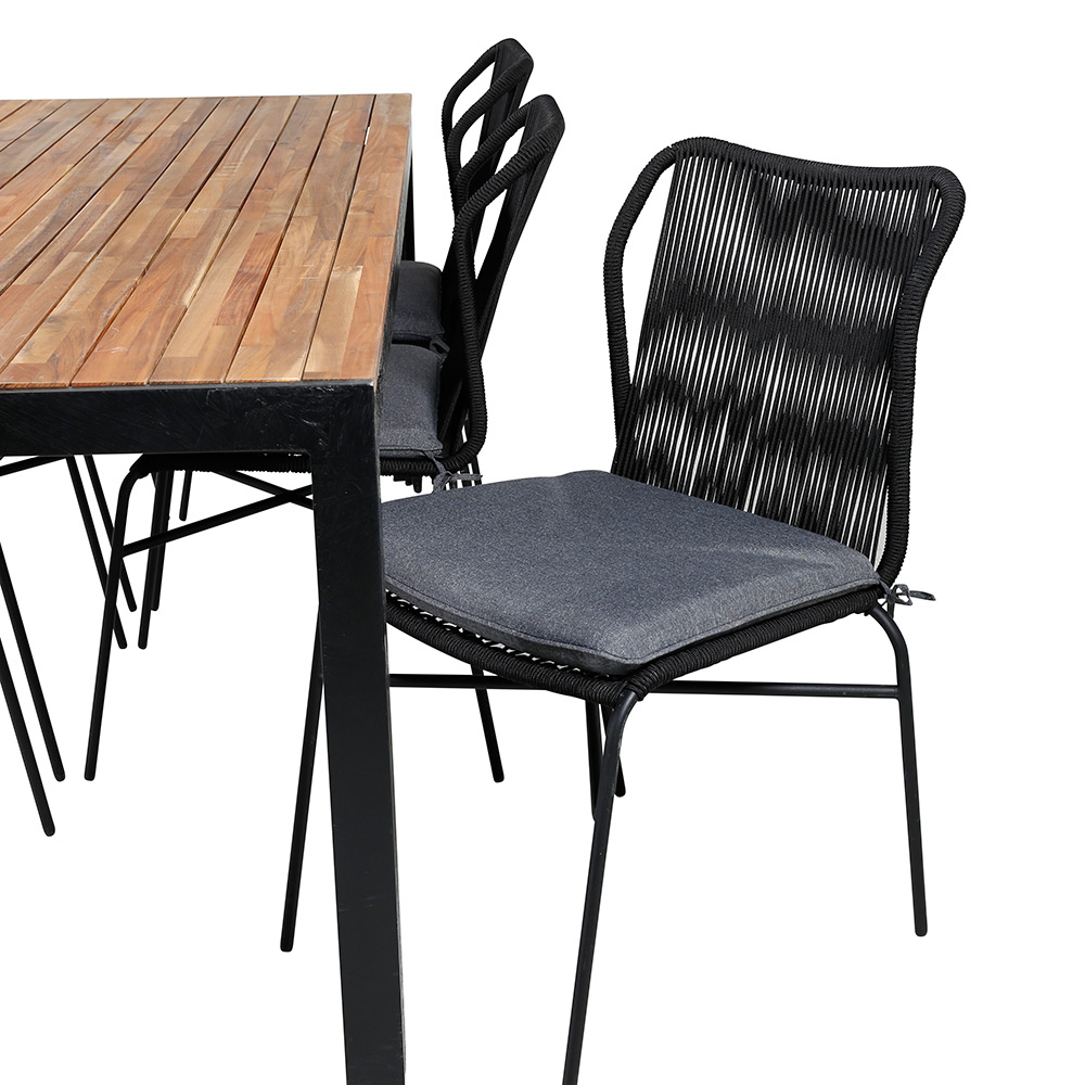Matgrupp Venture Home Bois med 6 Julle Stolar