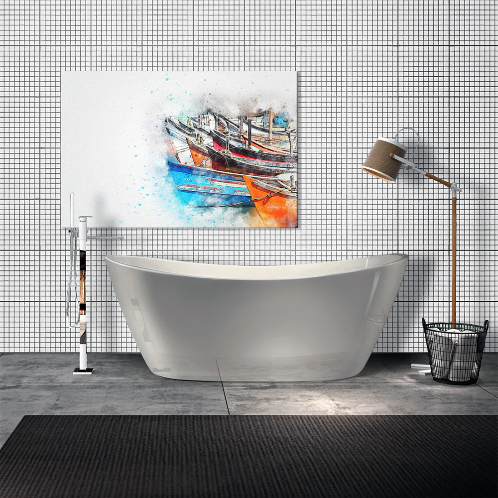 Mosaik Royal Vit Blank 2,8x2,8 cm