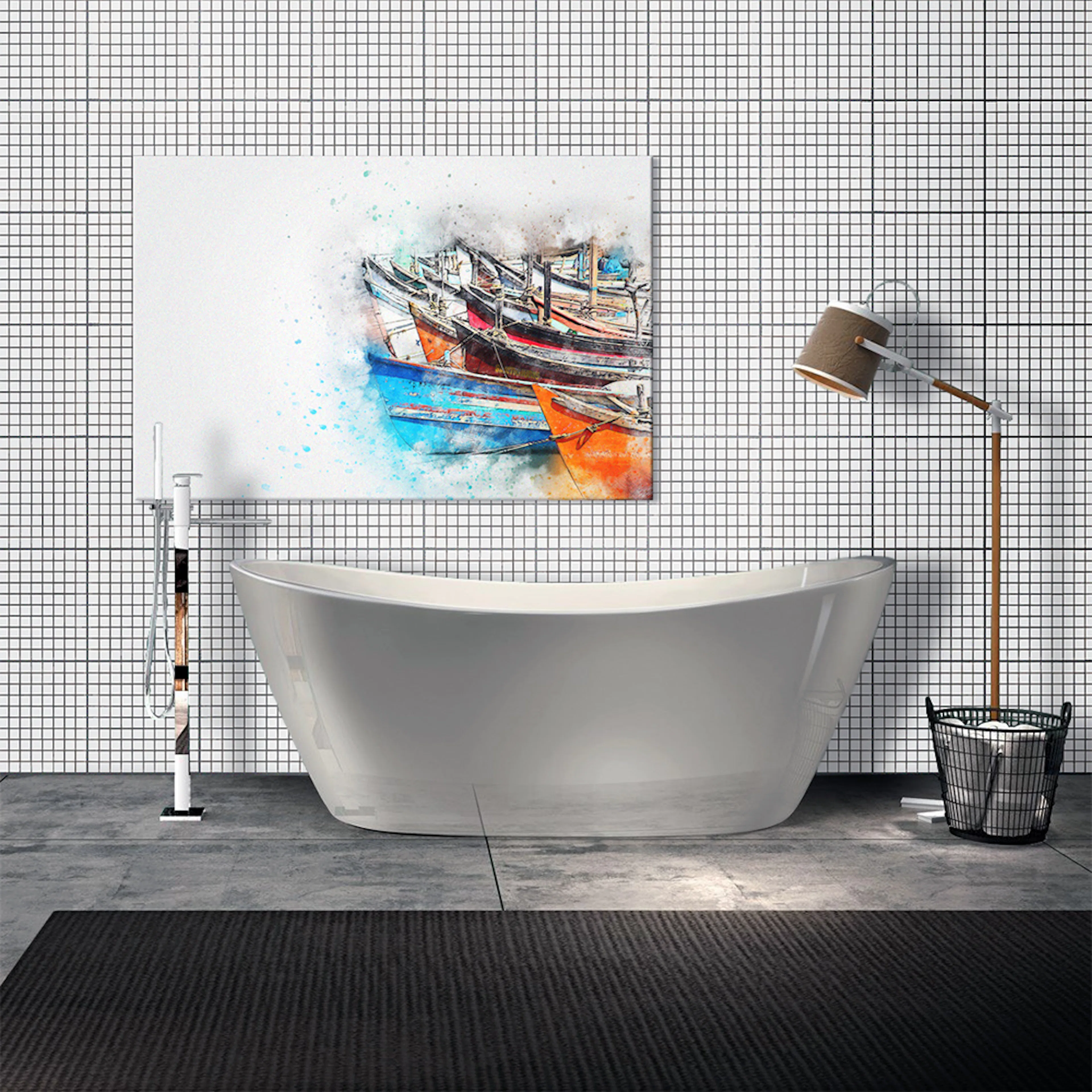 Mosaik Royal Vit Blank 2,8x2,8 cm