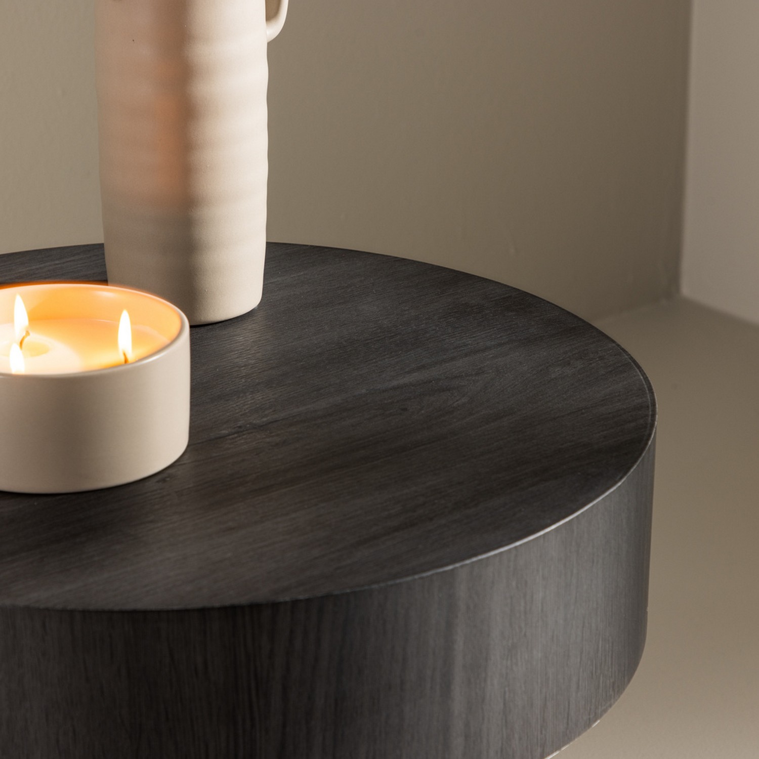 Malung Side Table ⌀50 - Black FSC 100% Svart