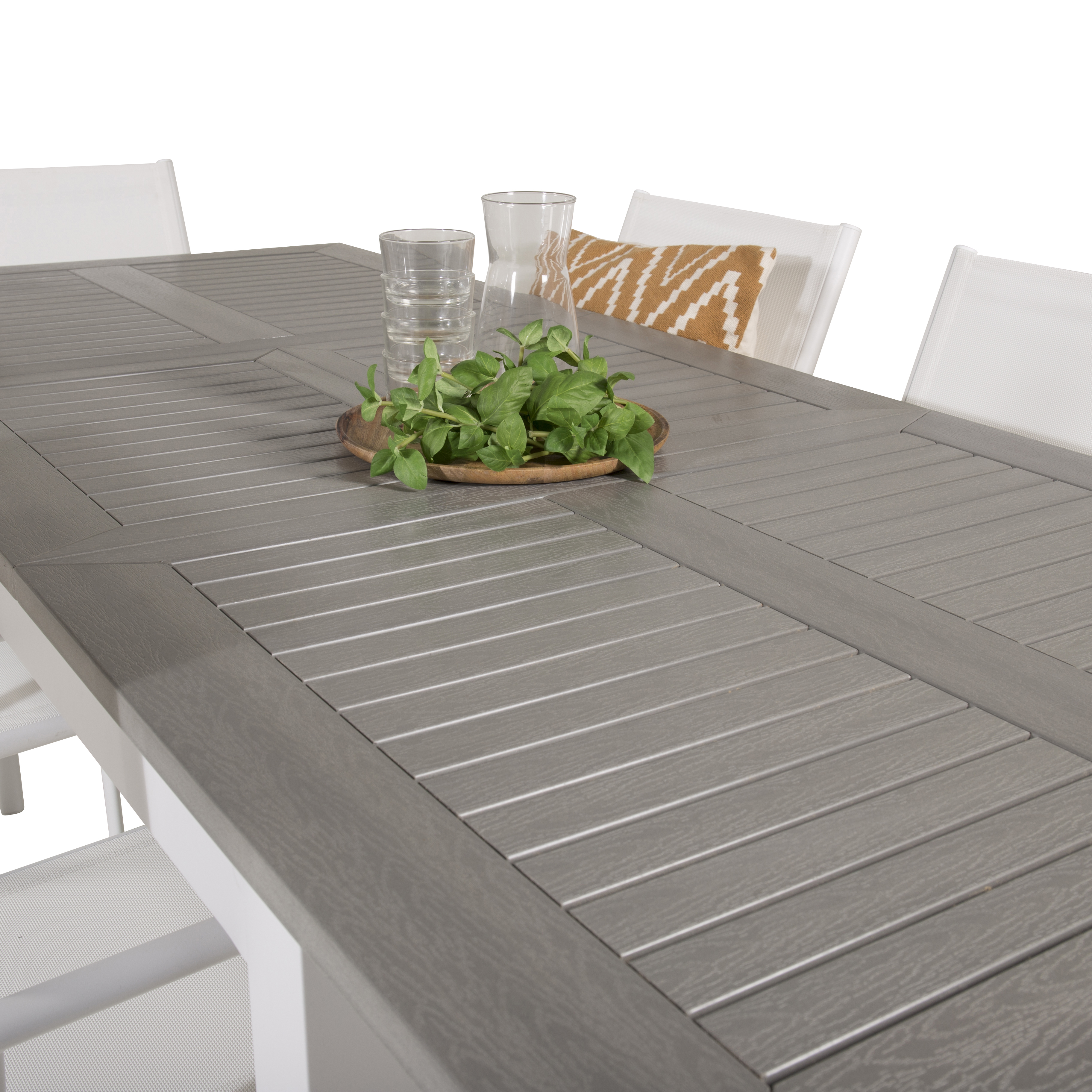 Matgrupp Venture Home Aleyna 160/240 med 6 Siri Matstolar