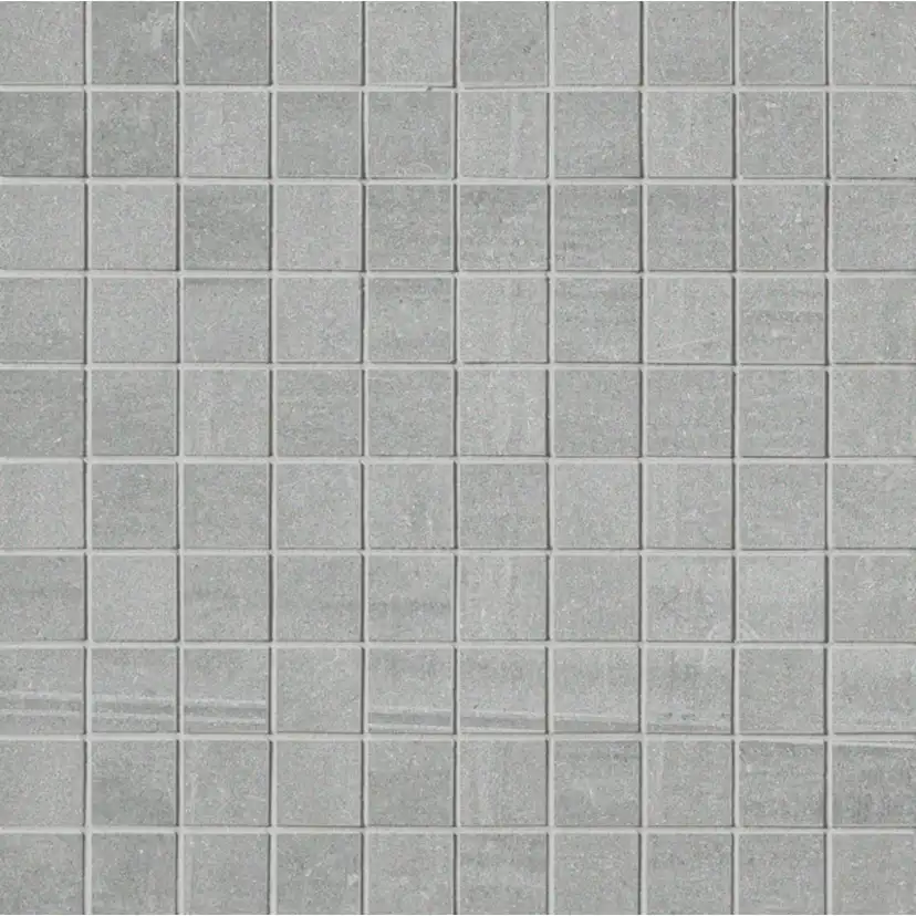 Mosaik Ceramiche Keope Back Silver Grå Grå Mosaic 3x3 cm