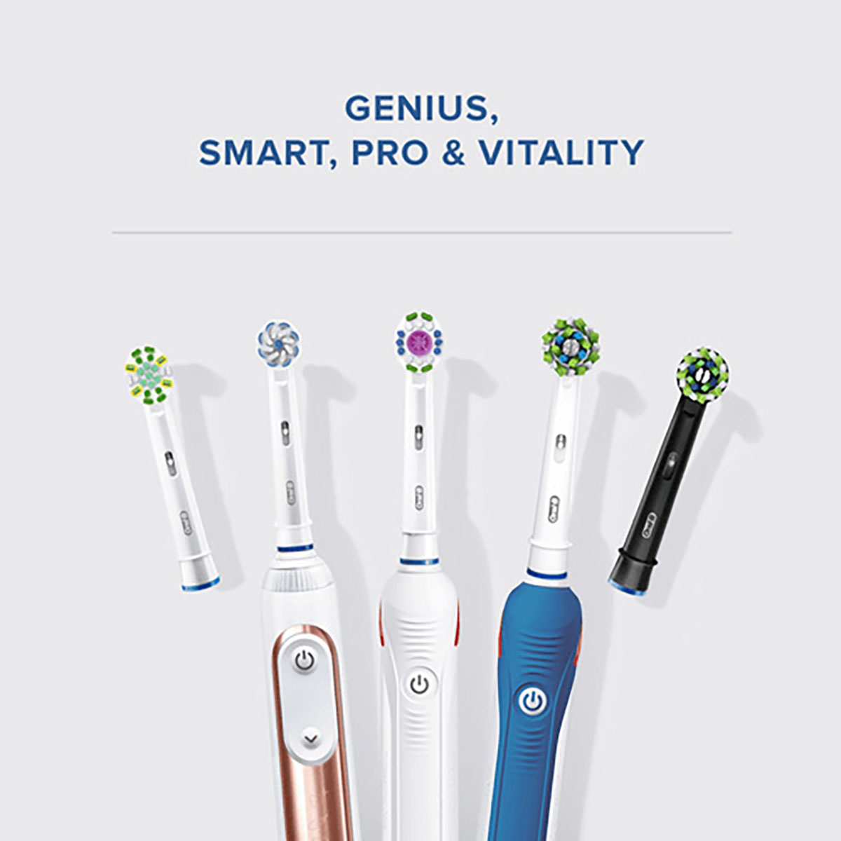 Borsthuvud Oral-B 3D White 4 st