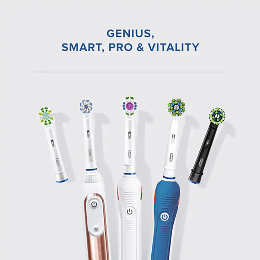 Borsthuvud Oral-B 3D White 4 st