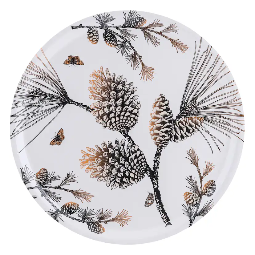 Bricka Åry Trays Pine Cone Rund