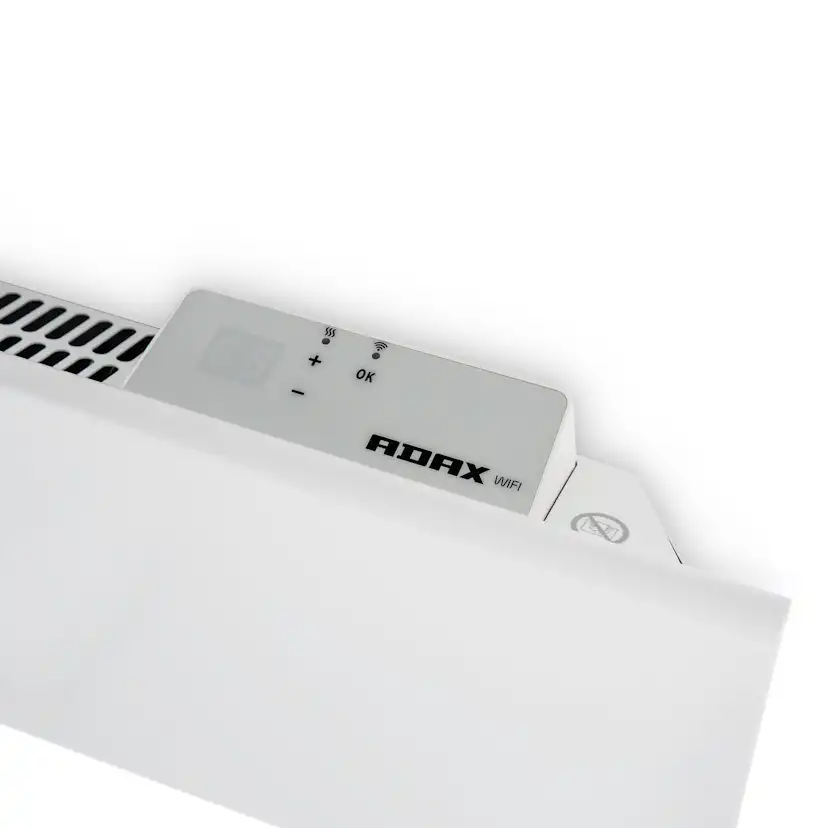 Elelement Adax Neo L KWT WiFi Vit Höjd 210mm 230V Stickkontakt