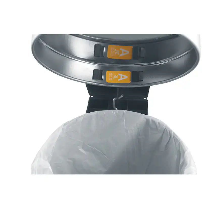 Avfallspåsar Brabantia 3L Vit Plastpåse med Knytband