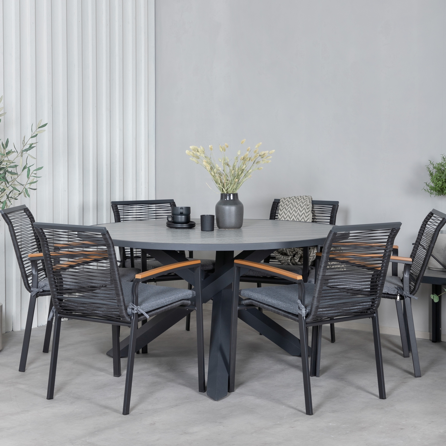 Matgrupp Venture Home Pincy med 6 Douglas Matstolar
