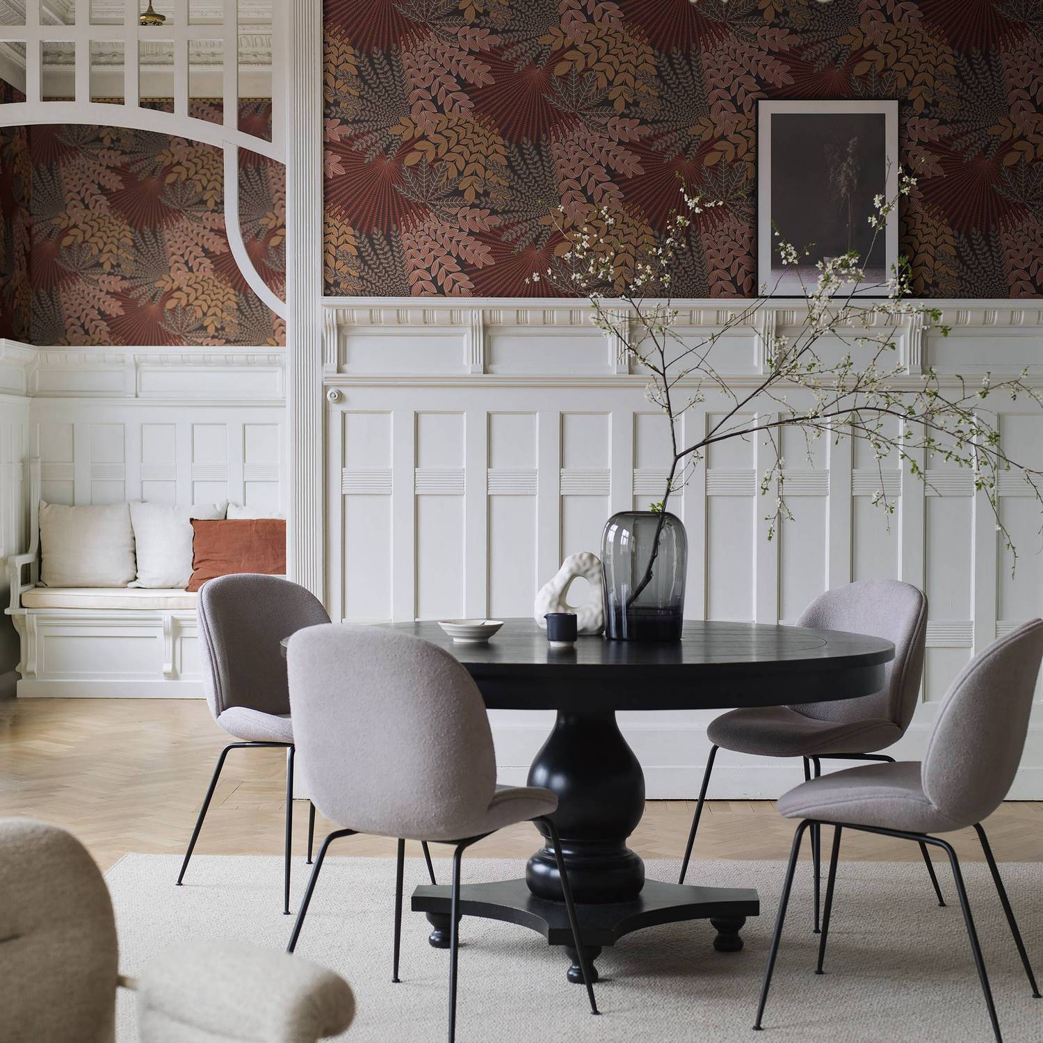 Tapet Boråstapeter Velvet Leaves 2259