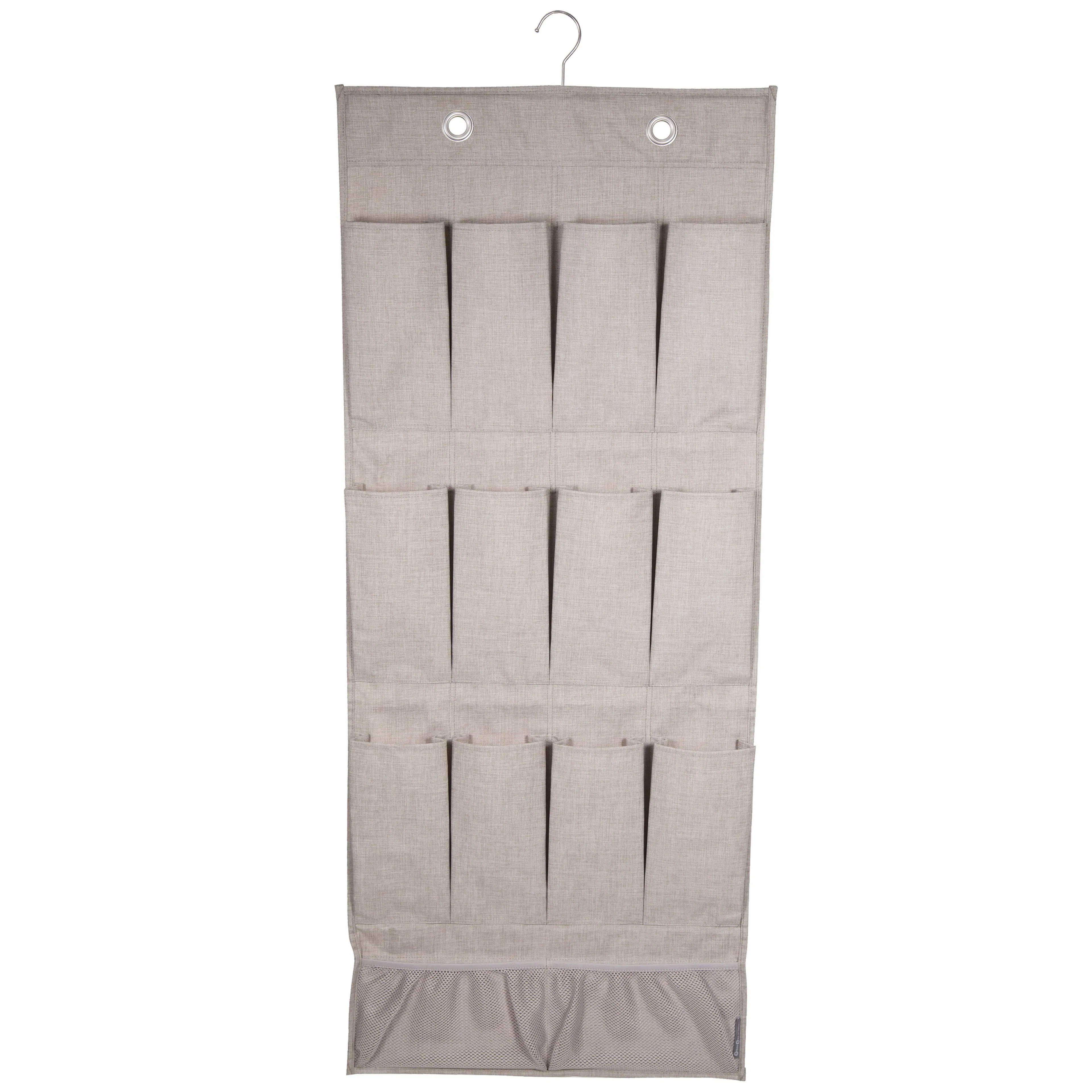 Hanging pocket organizer beige Beige
