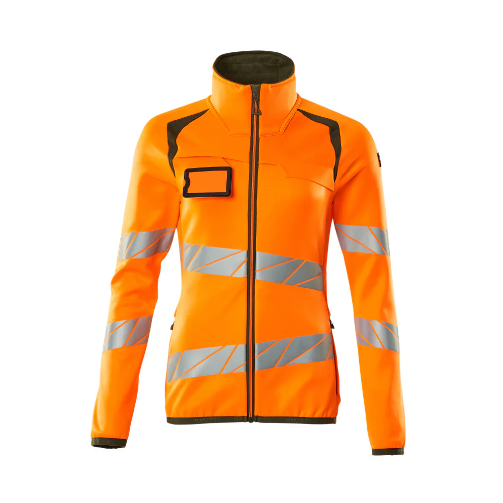 Orange/Mossgrön