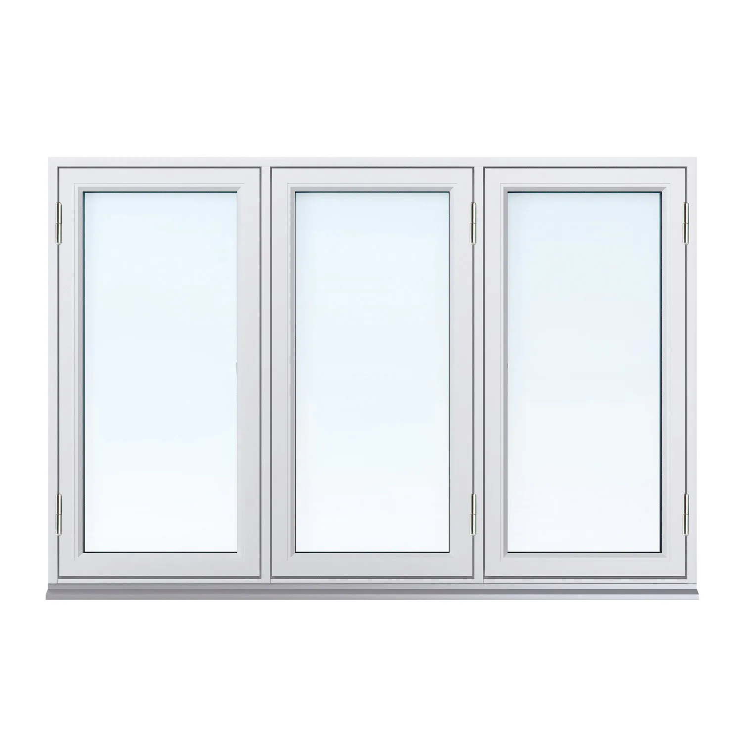 SF Sidohängt Balans 3-Glas Alu 160x60 3-Luft Svanenmärkt BxH 160x60 cm.