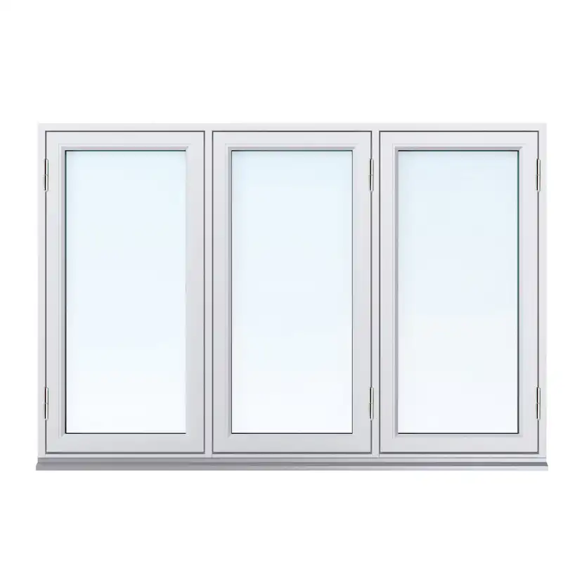 Sidohängt Fönster Svenska Fönster Svanenmärkt 3-Luft Aluminiumbeklätt Trä 3-Glas