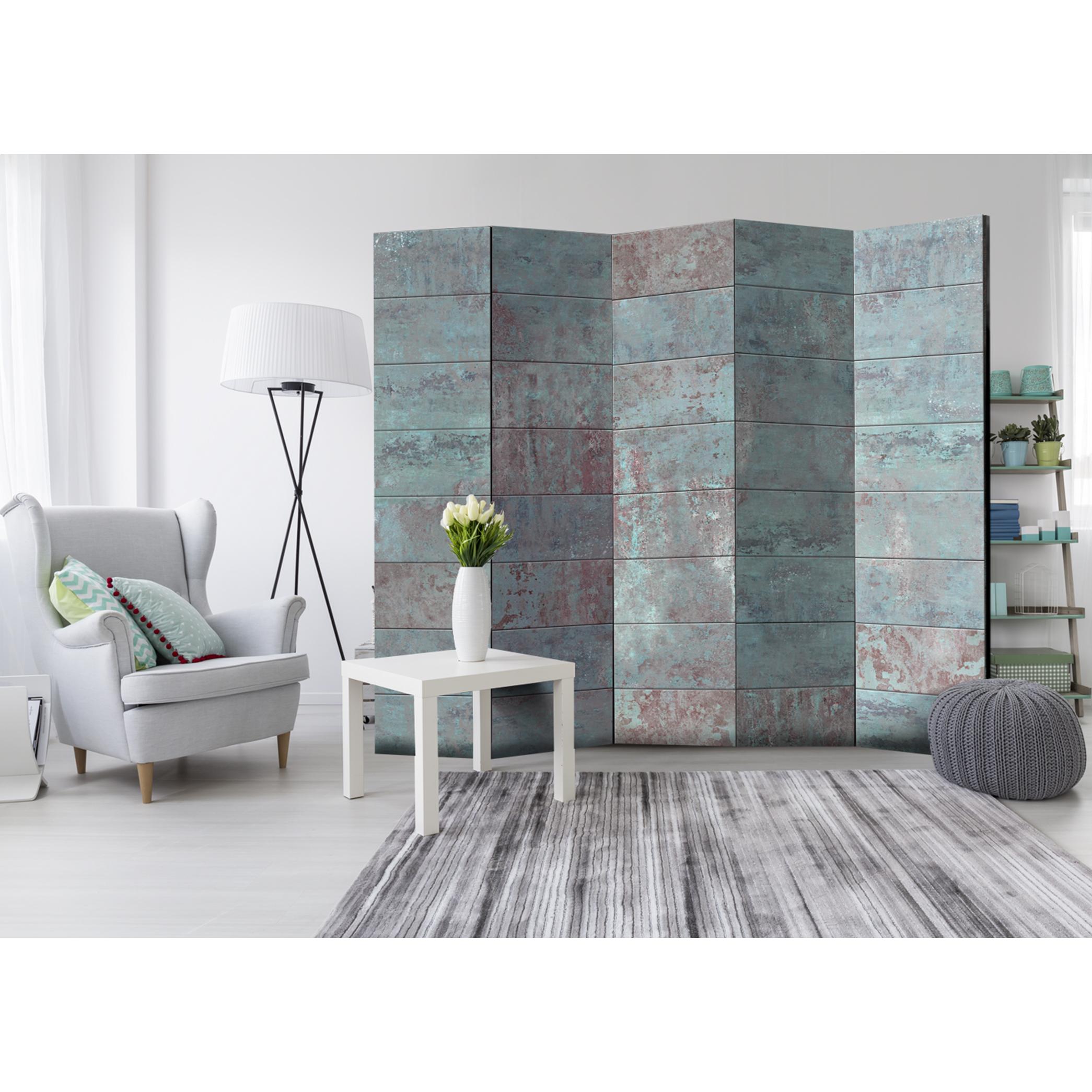 Rumsavdelare Arkiio Turquoise Concrete II 225x172 cm