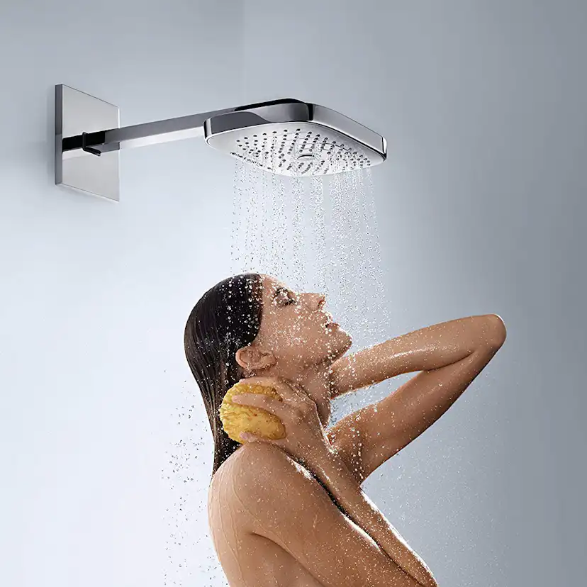 Huvuddusch Hansgrohe Raindance Select E300 3jet Vit/Krom