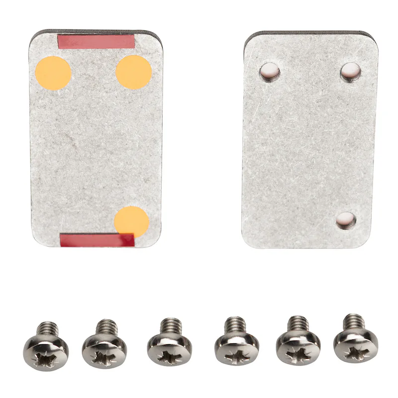 Adapter Leijma Stabil i Metall för Skruvfri Montering 2-pack