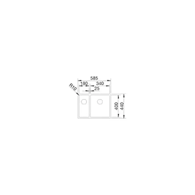 Diskho Blanco Claron 340/180 Infino